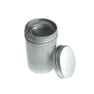 Bote aluminio para cosmética en polvo 100 ml