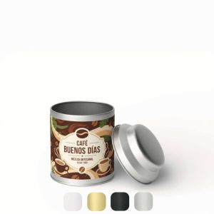 Bote Metálico Mediano con Tapa en Forma de Cúpula portada hover