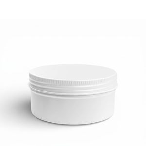 Lata aluminio blanca tapa rosca 250 ml