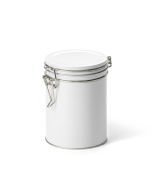 Bote cierre hermético clip blanco