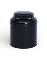 Bote Metálico Negro XL con Tapa en Forma de Cúpula portada