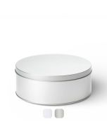 Caja Metálica con Forma Redonda para Almacenaje portada