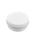 Envase aluminio tapa rosca blanco 100 ml