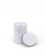 Latita Redonda Mediana Blanca con Doble Tapa portada