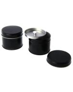 Mini latita negra doble tapa